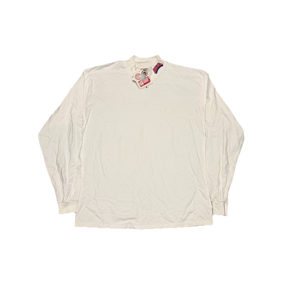 Vintage‎ 90s New York Knicks Cadre Athletic Deadstock Minimal Long Sleeve L NBA